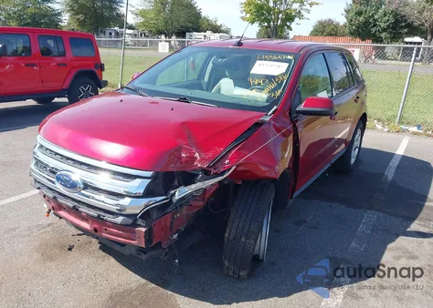 2013 Ford Edge Sel from USA, damaged, VIN 2FMDK4JC9DBC68489